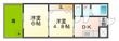 コーポ栄の間取図