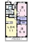 プラムガーデンの間取図