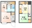 山手4丁目テラスハウスの間取図