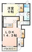 ラッフィナート・カーサ七番館の間取図