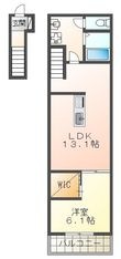GRANDE MAISON 上ノ丸の間取図