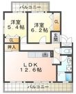 井吹東シティコートの間取図