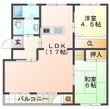 東垂水住宅7号棟の間取図