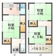 東垂水2丁目貸家の間取図
