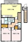 ローテローゼ恵比須の間取図