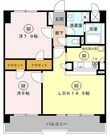 シャン・クラージュの間取図