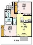 サニーコート加佐弐番館の間取図