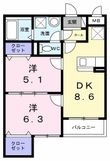 ヴェルナール赤羽の間取図