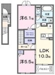 グランドールⅡの間取図