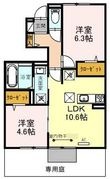 アルコバレーノⅧの間取図