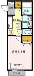 グローリア若葉台の間取図