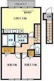 ローテローゼ恵比須の間取図