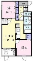 アクヘドールカーサの間取図