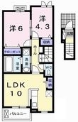 シャン・ド・プレールAの間取図