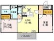 レーブ・クリエの間取図