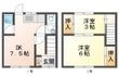 高丸7丁目貸家の間取図