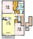 ラークヒルズの間取図