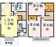 アンソレイエの間取図