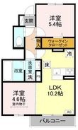 D-room天が岡の間取図