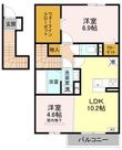 D-room天が岡の間取図