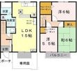 クレールヴィレッジの間取図