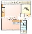 狩口台住宅25号棟の間取図