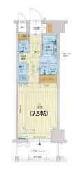 アスヴェル梅田WESTの間取図