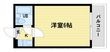 写真:ルネッサンス新梅田ビル 5階503の間取図