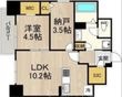 写真：ルフォンプログレ新町 3階301の間取図
