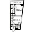 写真:ES-Grande Minamimorimachi 5階504の間取図