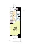 セレニテ桜川駅前プリエの間取図