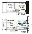 リセス大阪イーストの間取図