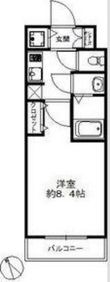 スワンズシティ堂島川の間取図