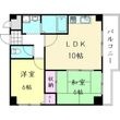第三西原ハイツの間取図