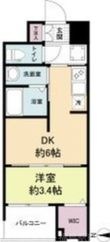 WORVE大阪本町の間取図