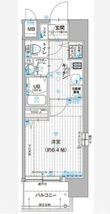 エスリード大阪STATIONの間取図