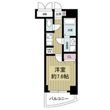 写真：S-RESIDENCE　Hommachi Marks 9階903の間取図