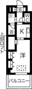 写真:ARROW FIELDS貮番館 2階203の間取図