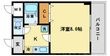 アプローズ堂島の間取図
