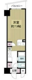 レジディア天神橋の間取図