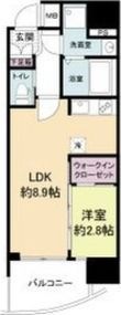 セレニテ福島アリアの間取図