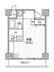 アーバンスタイル心斎橋の間取図