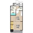 ジューム南船場の間取図