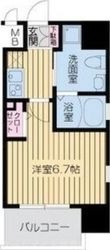 レジディア谷町の間取図