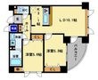 ラ・ポルト福島の間取図