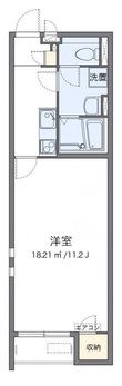 クレイノレガーレ長船の間取図