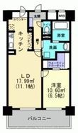 写真：岡山市南区新福１丁目 5階503の間取図
