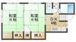 岡山市北区七日市西町の間取図