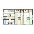 岡山市北区七日市西町の間取図