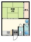 吉住アパートの間取図